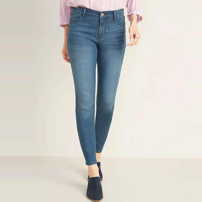 Old Navy Mid-Rise Super Skinny Jean