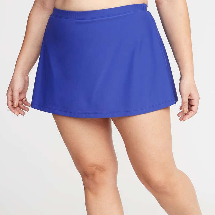 Old Navy Plus-Size Secret-Slim Swim Skirt
