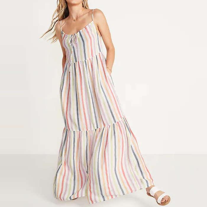 Old Navy Tiered Maxi Swing Sundress