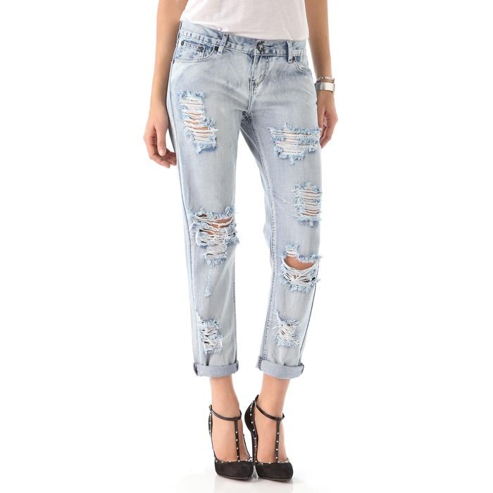 One Teaspoon Awesome Distressed Jeans