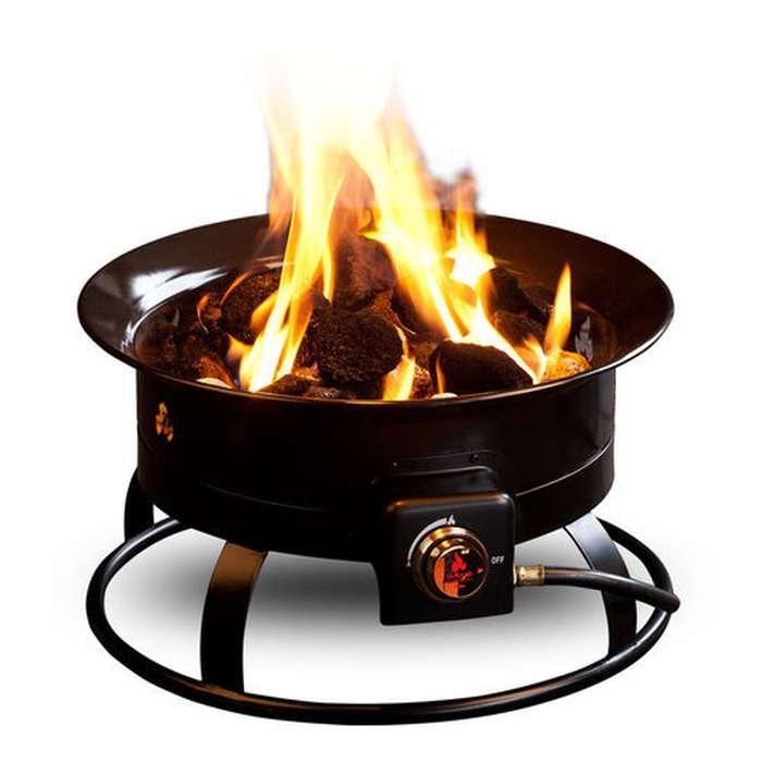 Outland Living Deluxe Steel Propane Fire Pit