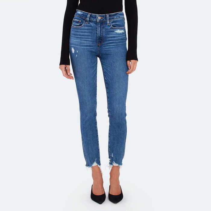 Paige Hoxton High Rise Skinny Ankle Jeans