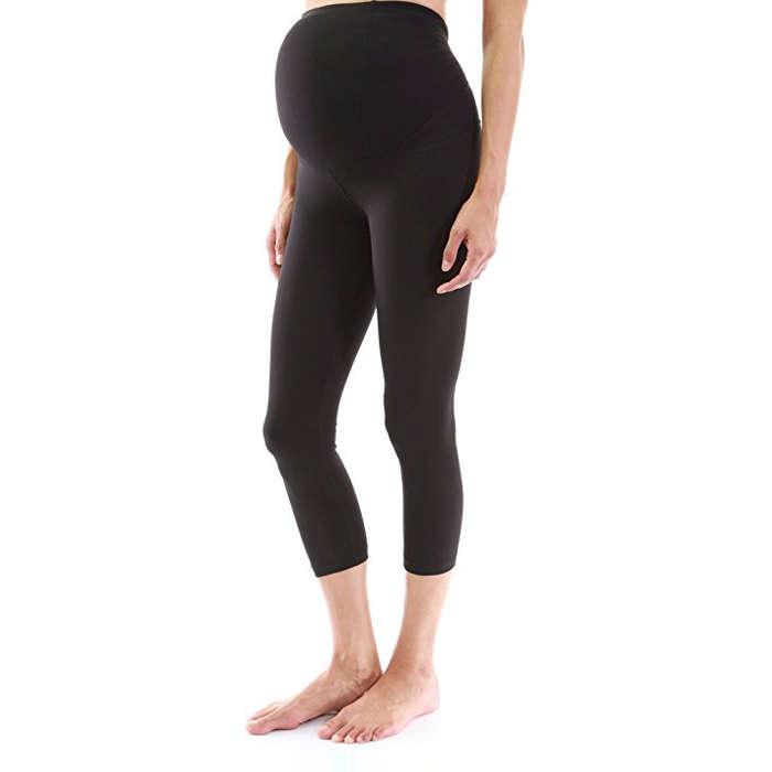 PattyBoutik Mama Shaping Series Maternity Crop Legging Yoga Pants