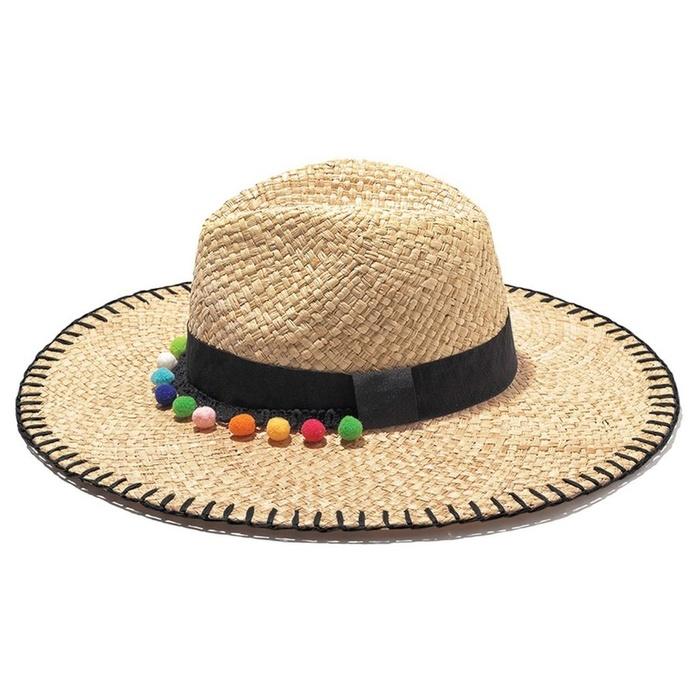 Phase 3 Whipstitch Pom Panama Hat