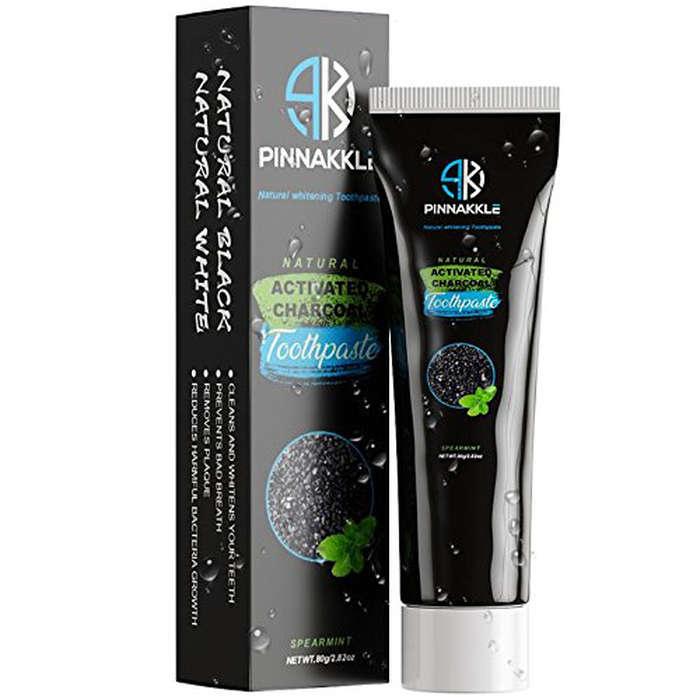 Pinnakkle Activated Charcoal Teeth Whitening Toothpaste