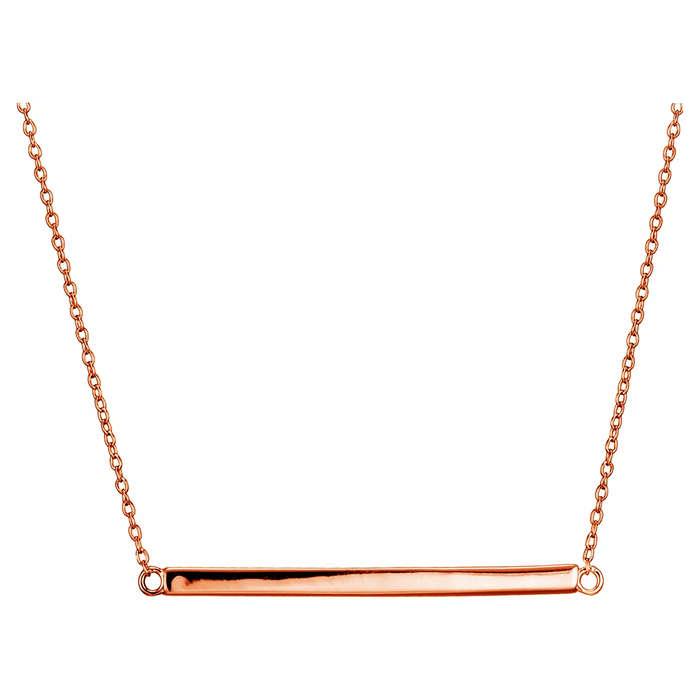 Prime Art & Jewel 14k Geometric Bar Necklace
