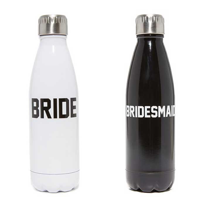 Private Party Bride and Bridesmaid Water Bottle