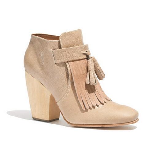 Rachel Comey Alley Leather Fringe Ankle Boots