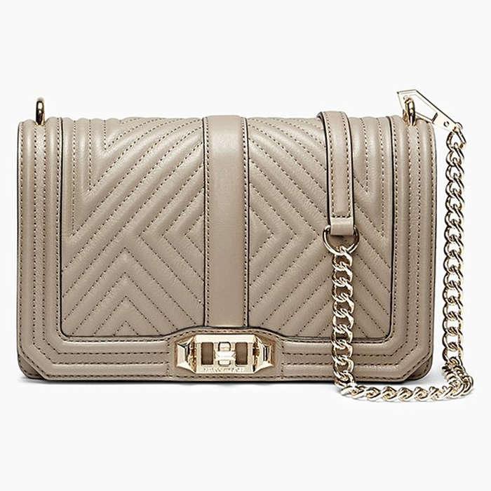 Rebecca Minkoff Geo Quilted Love Crossbody