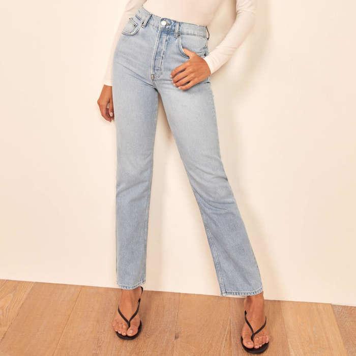 Reformation Petites Cynthia High Relaxed Jean
