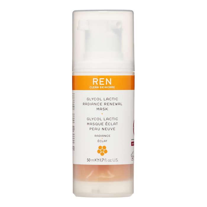 REN Glycol Lactic Radiance Renewal Face Mask