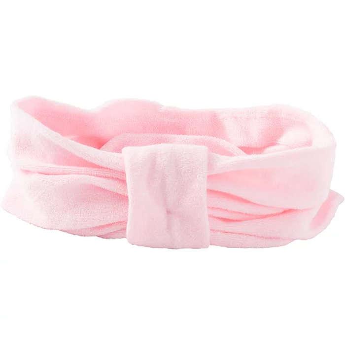 Riviera Pink Wide Terry Headwrap