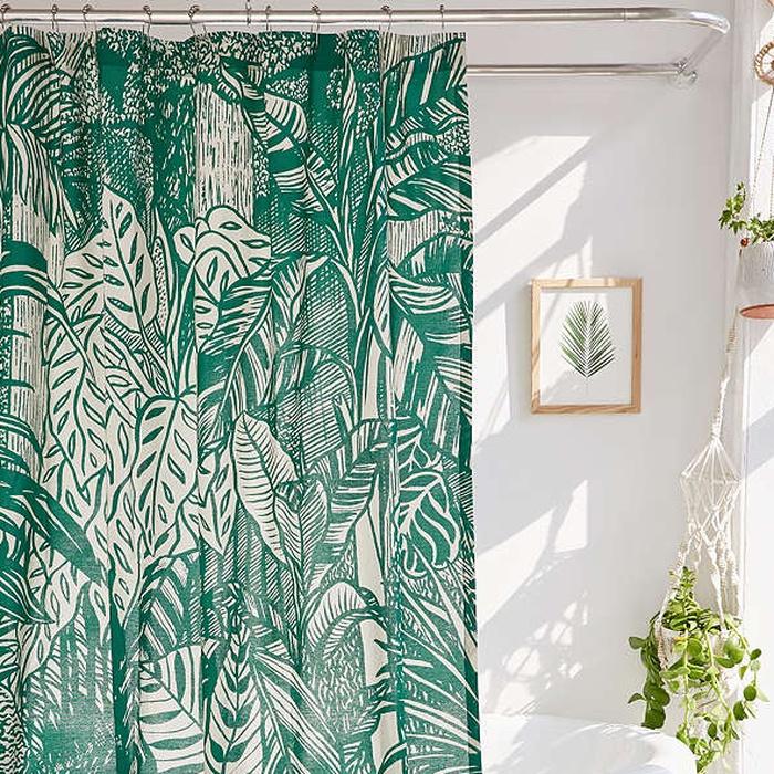Saskia Pomeroy Plants Shower Curtain