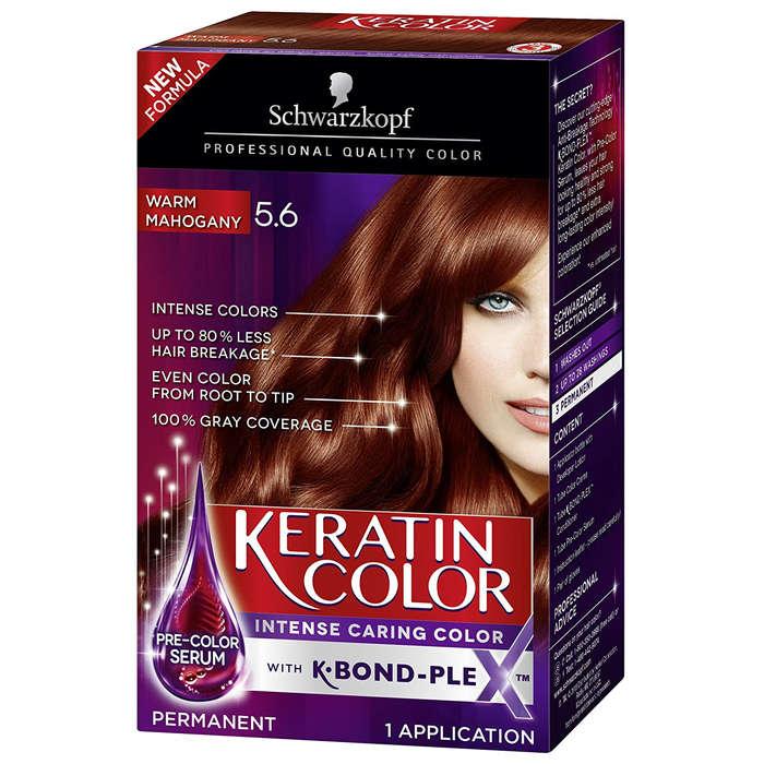 Schwarzkopf Keratin Color Permanent Hair Color Cream