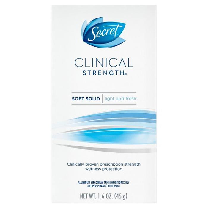 Secret Clinical Light & Fresh Smooth Solid Antiperspirant
