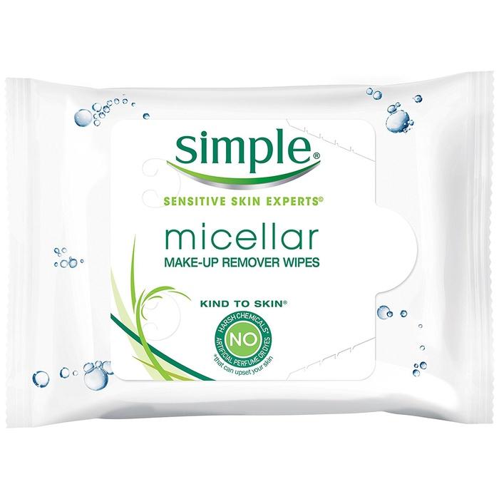 Simple Kind to Skin Micellar Makeup Remover Wipes