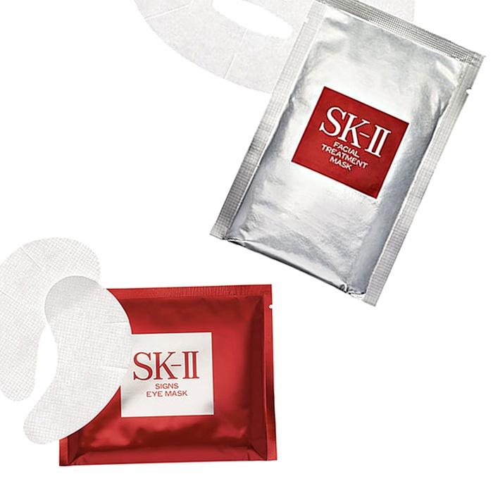 SK-II 'Facial Treatment' Mask and 'Signs' Eye Mask