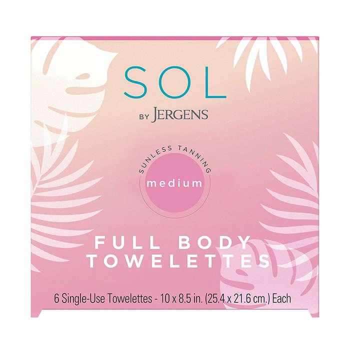 SOL By Jergens Full Body Self Tanner Towelettes