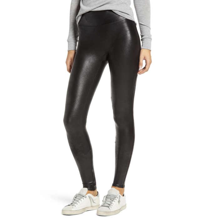 Spanx Faux Leather Leggings
