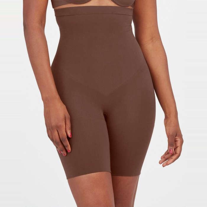 Spanx Higher Power Mid-Thigh Shaping Shorts