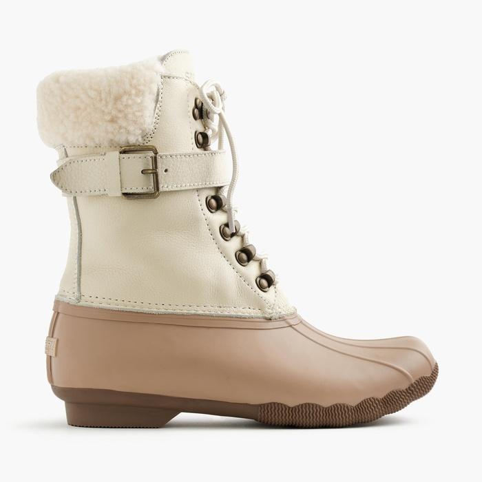 Sperry for J.Crew Shearwater Buckle Boots
