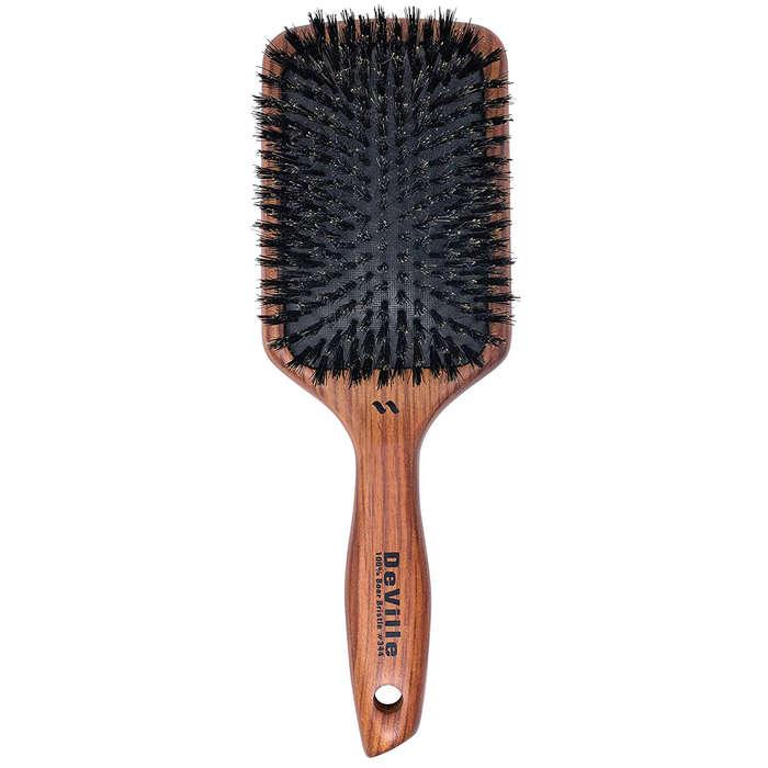 Spornette DeVille Cushion Paddle Boar Bristle Hair Brush