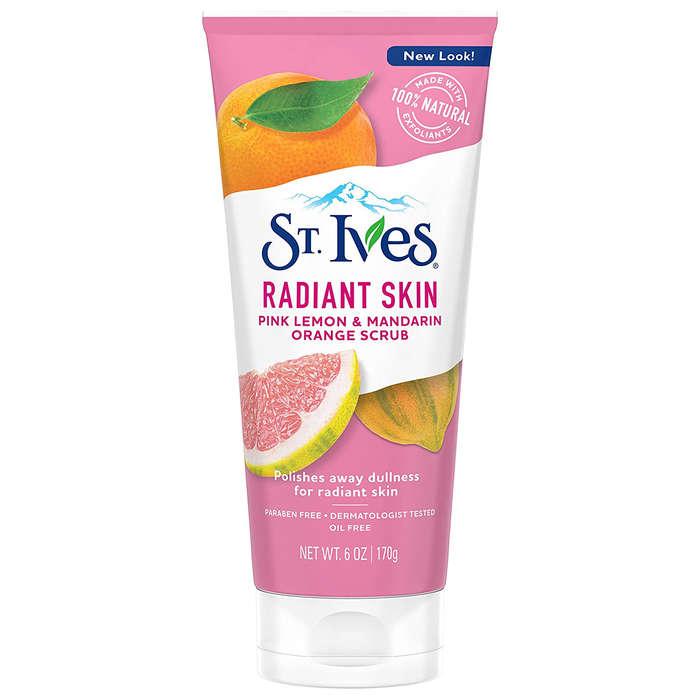 St. Ives Even And Bright Pink Lemon And Mandarin Orange Scrub