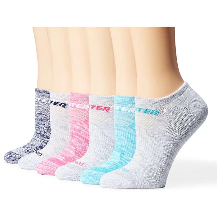 Starter Women's 6-Pack Athletic No-Show Socks