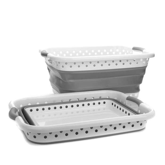 StoreSmith 2-pack Collapsible Laundry Baskets