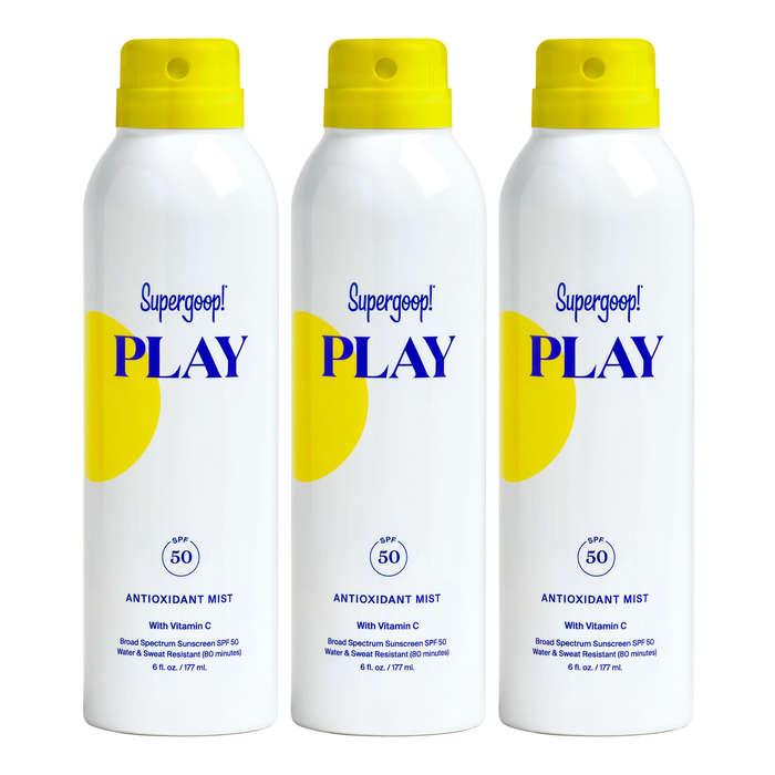 Supergoop! Full Size Play Antioxidant Body Mist SPF 50 Sunscreen