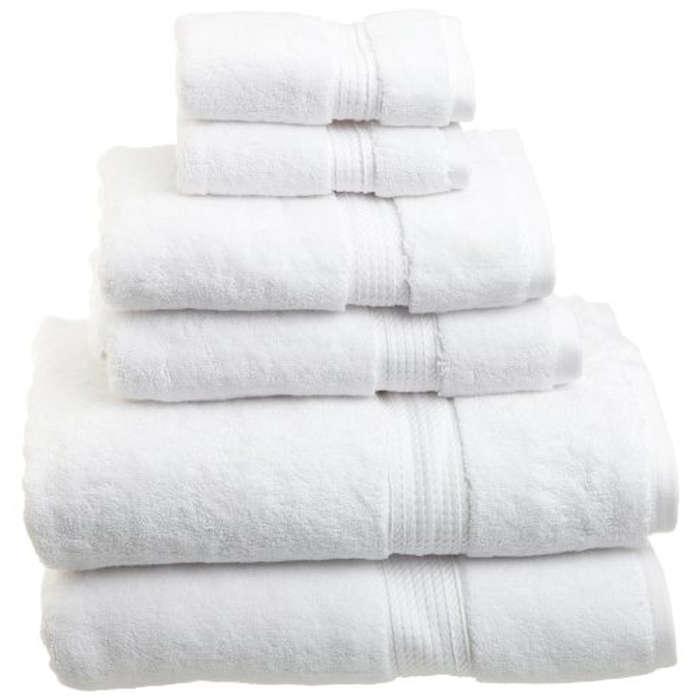 Superior Luxury Bathroom 6-Piece Towel Set