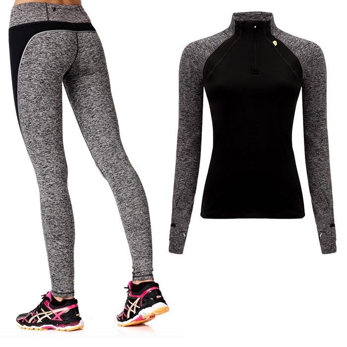 Sweaty Betty Motion Run Tights and Chill Resist Top
