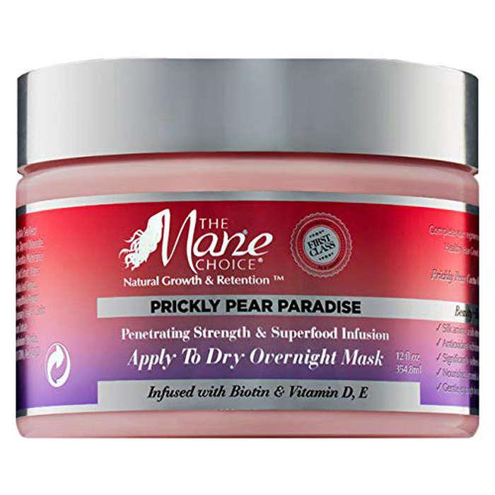 The Mane Choice Prickly Pear Paradise Apply To Dry Overnight Mask