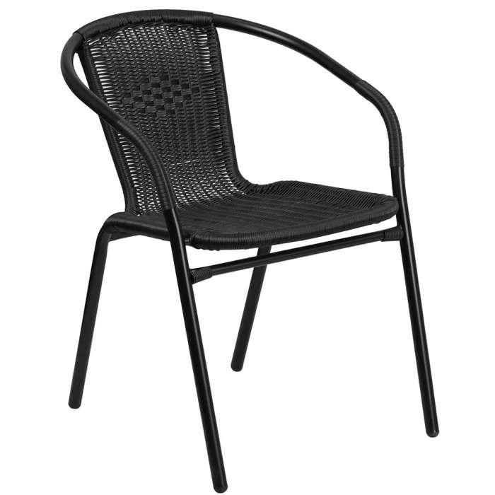 Three Posts Justin Stacking Patio Dining Chair