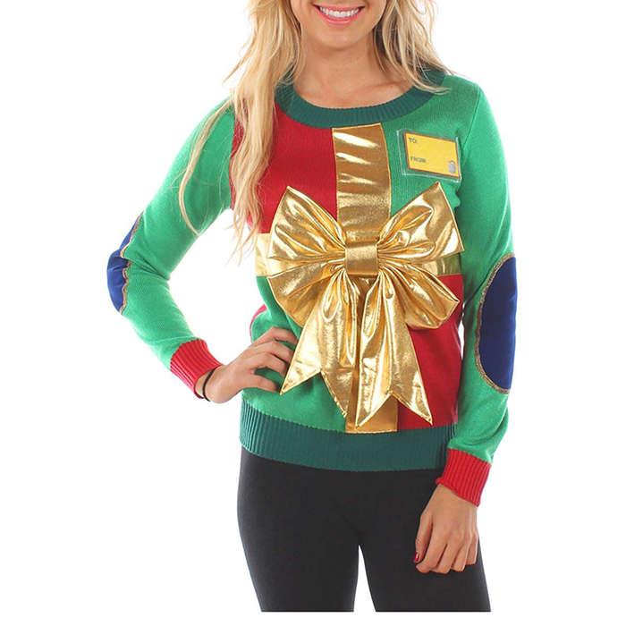 Tipsy Elves Wrapping Paper Christmas Sweater