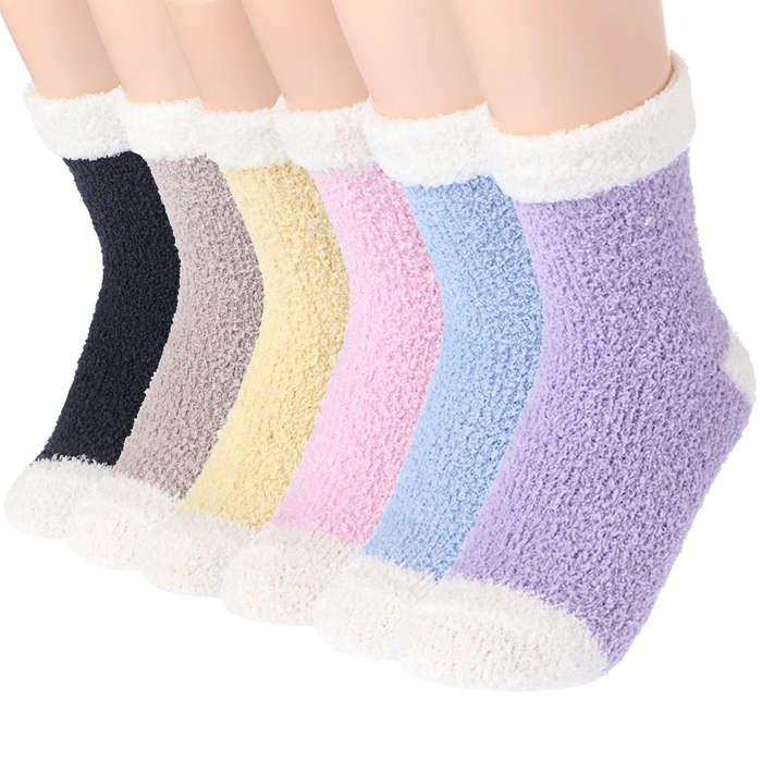 Toe's Home Plush Slipper Socks