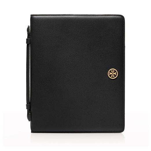 Tory Burch Robinson Leather Tablet Case