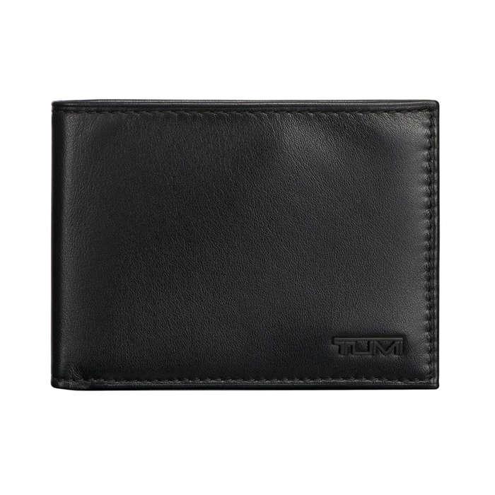 Tumi Delta Double ID Lock Shielded Leather Wallet