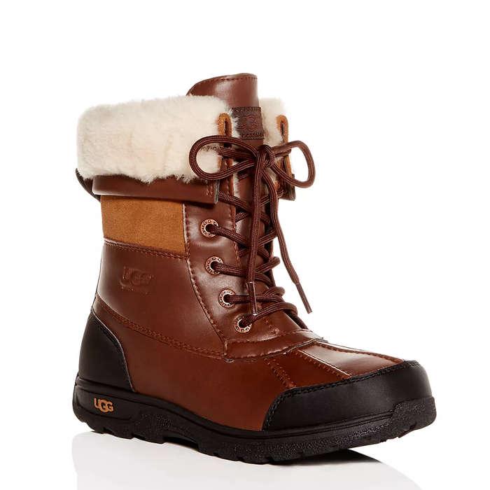 Ugg Unisex Butte II Waterproof Leather Cold-Weather Boots