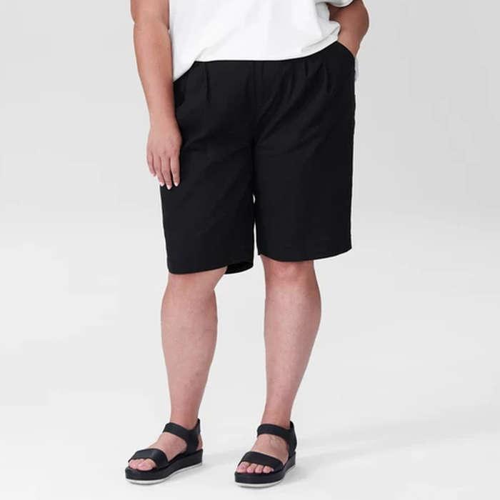 Universal Standard Paloma Linen Shorts