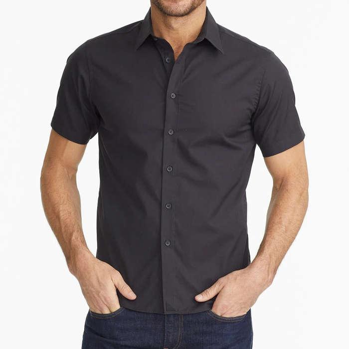 Untuckit Classic Short-Sleeve Coufran Shirt