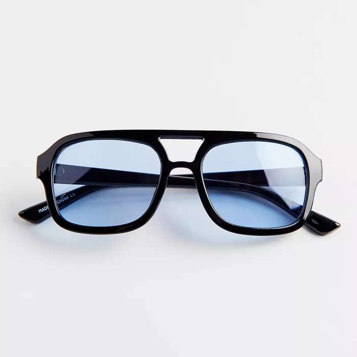 Urban Outfitters Tallulah Plastic Aviator Sunglasses