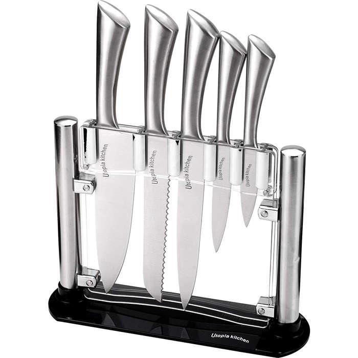 Utopia Kitchen Premium Class Stainless Steel Kitchen Knife Set