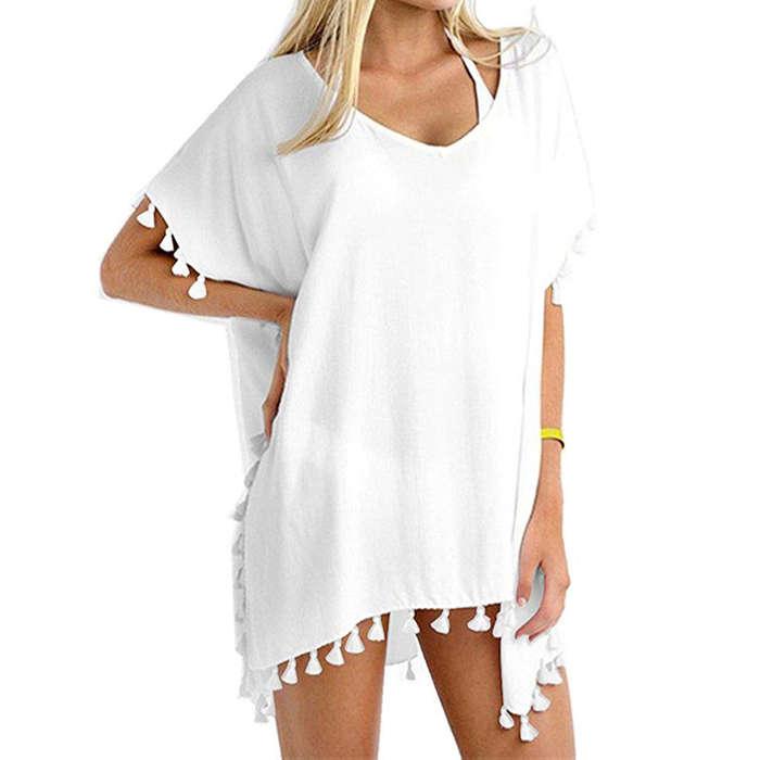 Yincro Tassel Swimsuit Cover Up