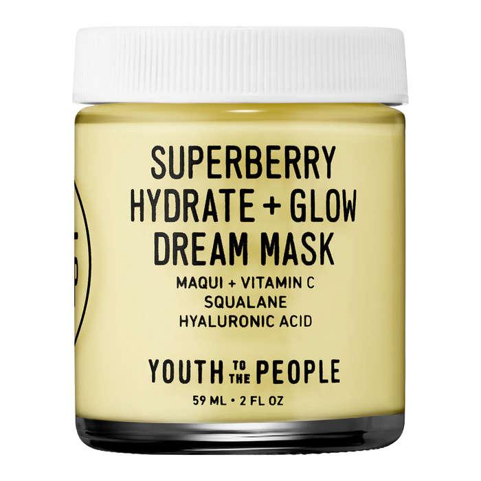Youth To The People Superberry Hydrate + Glow Dream Mask With Vitamin C