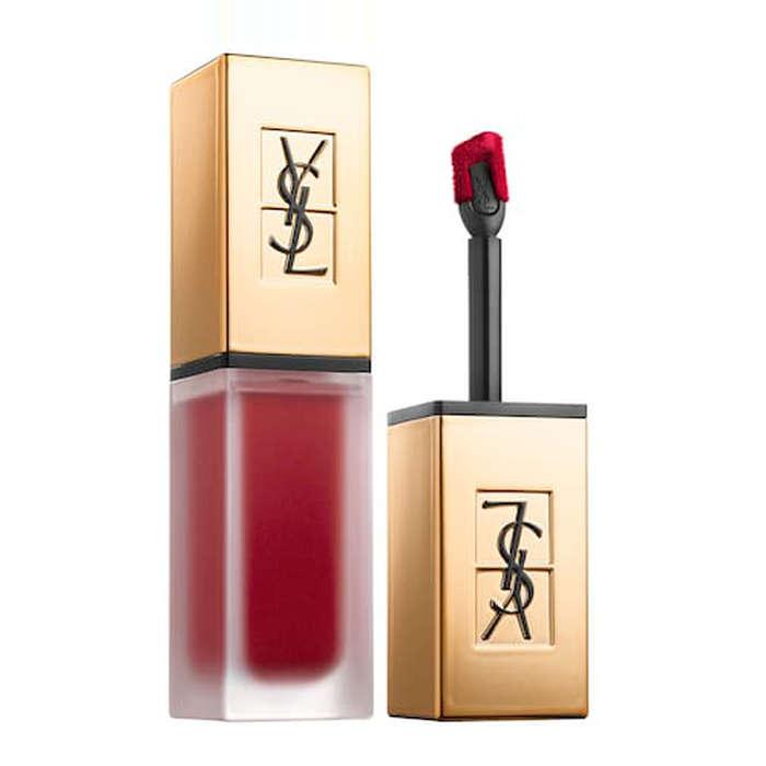 Yves Saint Laurent Tatouage Couture Liquid Matte Lip Stain in Chrome Red Clash