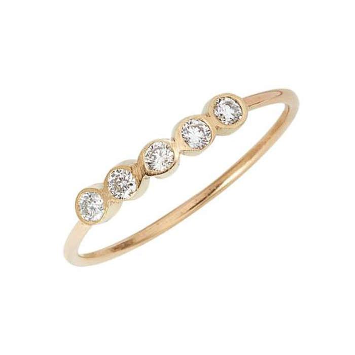 Zoe Chicco Diamond Bezel Ring