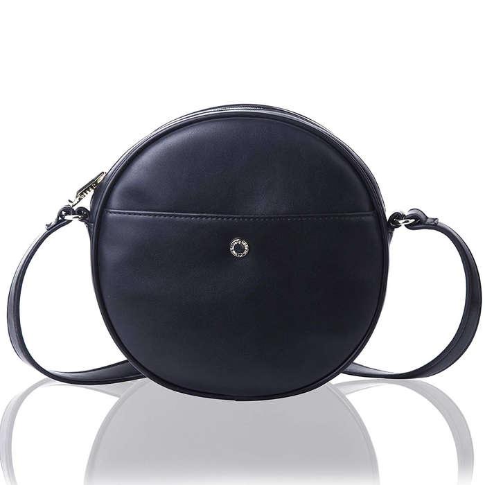 The Lovely Tote Co. Round Crossbody Purse