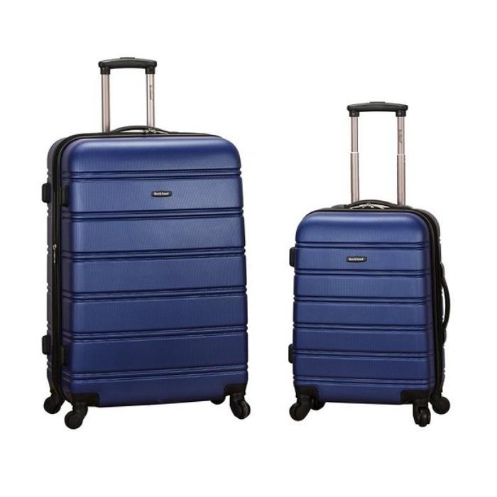 Rockland Luggage 20 Inch and 28 Inch 2 Piece Expandable Spinner Set