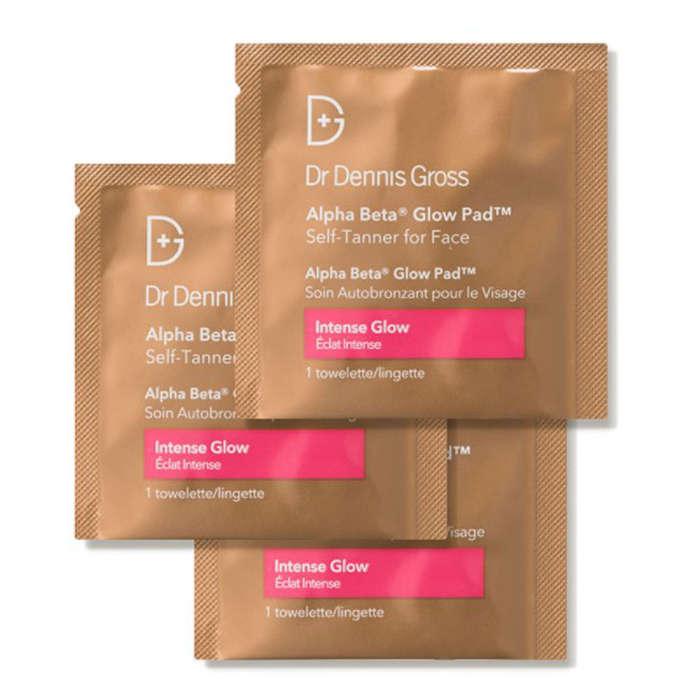 Dr. Dennis Gross Skincare Alpha Beta Glow Pad Self Tanner For Face